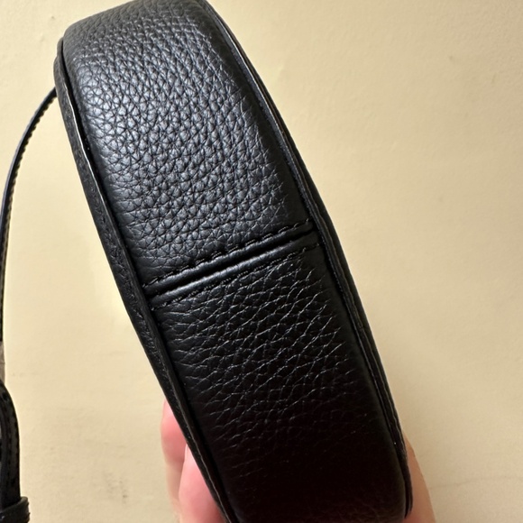 NWT! MK Michael Kors Fulton Leather Small Belt Bag Crossbody In Black 35F9GFTN1J - Picture 4 of 7